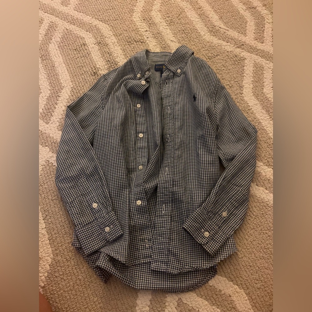 boys ralph lauren button down